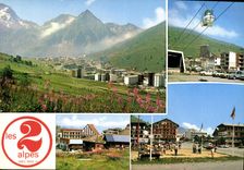 CPM Les Duex Alpes Isere altitude de 1650