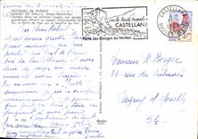 CPM Paysages de France Gorges de Daluis Alpes Maritimes Taillees dans les schistes rouges ces Gorges