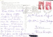 CPM Les Merveilles du Val de Loire Loches Indre et Loire les Logis Royaux du Chateau XV siecle le Do