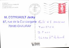 CPM Chateau Royal d'Amboise Indre et Loire la Salle des Etats XV siecle