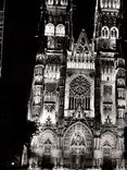 CPM En Touraine la Cathedrale de Tours Illuminee 