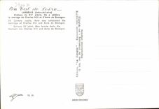 CPM En Val de Loire Langeais Indre et Loire Chateau du XV siecle on y celebra le mariage de Charles