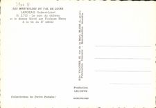 CPM Les Merveilles du Val de Loire Langeais Indre et Loire le Parc du Chateau et le Donjon eleve par