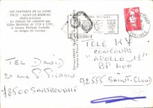 CPM Les Chateaux de la Loire Azay le Rideau Indre et Loire le Chateau fut construit par Gilles Berth