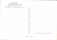 CPM En Touraine les Chateaux de la Loire Amboise I et L le Chateau vu des Bords de la Loire