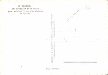 CPM En Touraine les Chateaux de la Loire Amboise I et L le Chateau et la Loire