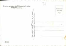 CPM En Avion au dessus des Chateaux de la Loire Amboise I et L