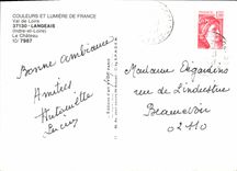 CPM Val de Loire Langeais Indre et Loire le Chateau