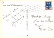 CPM En Touraine Chateau de Loches Indre et Loire 