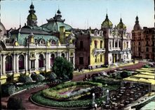 CPM Principaute de Monaco le Casino ses Jardins l'Hotel de Paris 