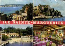 CPM Ile Sainte Marguerite cannes l'escale Hotel Restaurant Poissons du Pays Bouillabaisse Langoustes