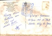 CPM Ile Sainte Marguerite cannes l'escale Hotel Restaurant Poissons du Pays Bouillabaisse Langoustes