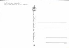 CPM La Cote d'Azur Cannes la Croisette Festival de Feux d'Artifice 