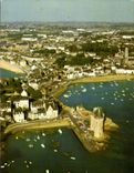 CPM La Bretagne en Couleurs Saint malo Saint Servan le Port de Saint Servan et la Tour Solidor 