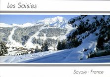 CPM Savoie France les Saisies Station Olympique Echappee sur le Mont Blanc 