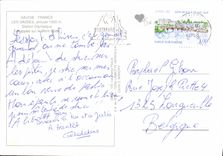 CPM Savoie France les Saisies Station Olympique Echappee sur le Mont Blanc 