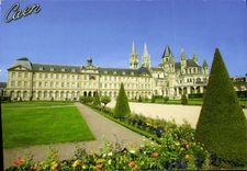 CPM En Normandie Caen Calvados l'Abbaye aux Hommes Fondee par Guillaume le Conquerant au XI siecle v