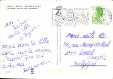 CPM Cote d'Azur Antibes A M la Vieille ville et ses remparts 