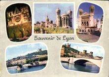 CPM Souvenir de Lyon 
