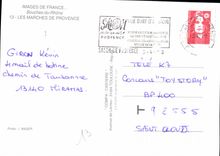 CPM Bouches du rhone les Marches de Provence 