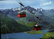 CPM Silvaplana Luftseibahn Corvatsch 