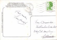 CPM Les Chateaux de la Loire Chambord Loir et Cher Construit par Francois Ier c'est le plus grand de