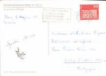 CPM Montana Vermala sur Sierre La Tour de Supercrans et Plaine du rhone en direction de Brigue 
