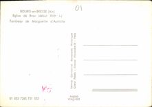 CPM Bourg en Bresse Ain Eglise de Brou debut XVI S Tombeau de Marguerite d'Autriche