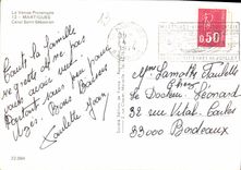 CPM La Venise Provencale Martigues Canal Saint Sebastien 