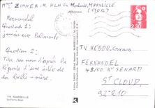 CPM Marseille le Ferry Boat 