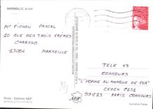 CPM Marseille la nuit 