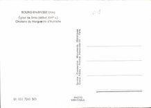 CPM Bourg en Bresse Ain Eglise de Brou debut XVI S Oratoire de Marguerite d'Autriche 