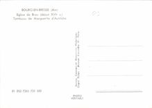 CPM Bourg en Bresse Ain Eglise de Brou debut XVI S Oratoire de Marguerite d'Autriche 