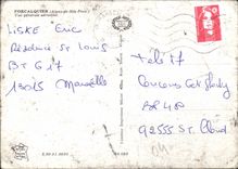 CPM Forcalquier Alpes de Hte Prov vue generale aerienne