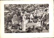 CPM Abbaye Saint Vincent de Chantelle Allier vue aerienne 
