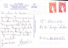 CPM Meribel Savoie vue generale de la Station et Meribel Mottaret dent de Burgin et Mont Vallon 