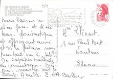 CPM Les Gorges du Verdun Var Alpes de Haute Provence un des sites les plus Grandioses du Monde ici l