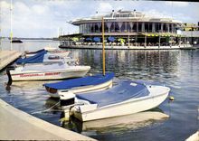 CPM Vichy Allier la Rotonde les Canots 