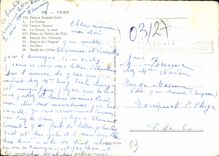 CPM Vichy Source Grande Grille le Casino source Chomel le Casino la nuit Place de l'Hotel de Ville S