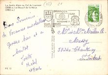 CPM Le Jardin Alpin au Col du Lautaret et Massif de la Meije 