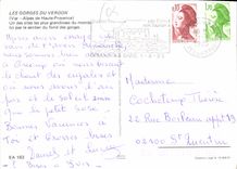 CPM Les Gorges du Verdon Var Alpes de Haute Provence un des sites les plus grandioses du monde ici p