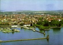CPM Konstanz am Kodensee Luftaufnahme 