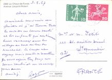 CPM La Chaux de Fonds Avenue Leopold Robert 