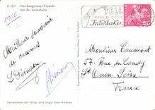 CPM Das Langwieser Viadukt mit der Arosabahn