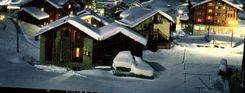 CPM Saas Fee Wallis Bei Mondschein Allainhorn Alphubel 