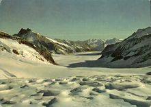 CPM Jungfaujoch Aletschgletscher Gabelhorn und Monteleone 