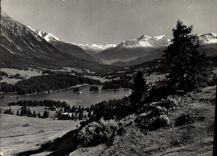 CPM Lenzerheide Valbella Heidsee mit Oberhalbsteinet Bergen 