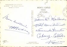 CPM Principaute de Monaco la Garde princiere devant le Palais 