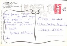 CPM La Cote d'Azur La Napoulle le Chateau et le Nouveau Port vue aerienne 