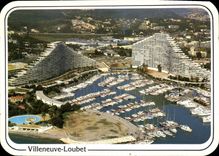 CPM Reflets de la Cote d'Azur Villeneuve Loubet vue generale 